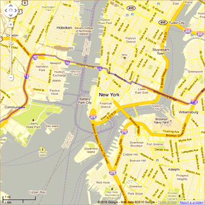 map of the chase, Manhattan