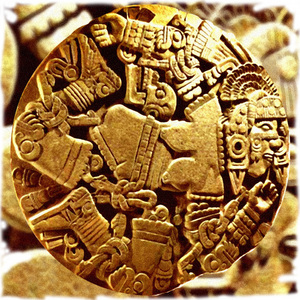 Relief of Coyolxauhqui in floor of La Venta