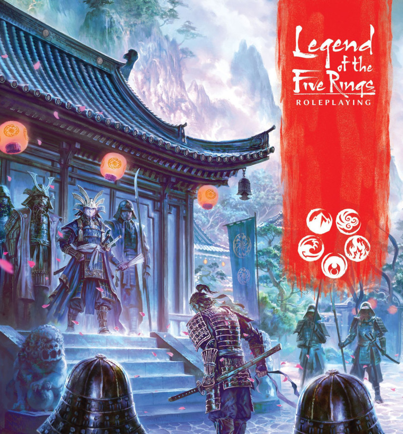 Legend of the Five Rings logo and header image