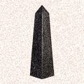 The strange, metallic obelisk encountered in sector G20.