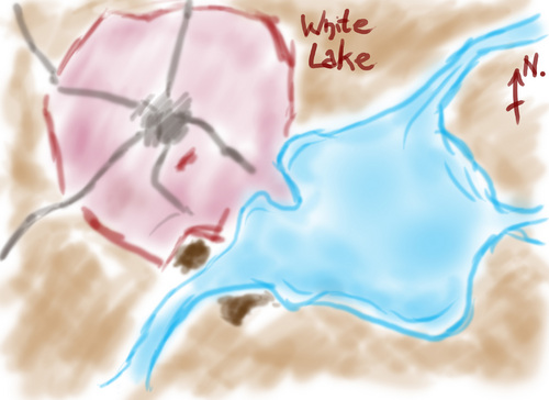Map of White Lake